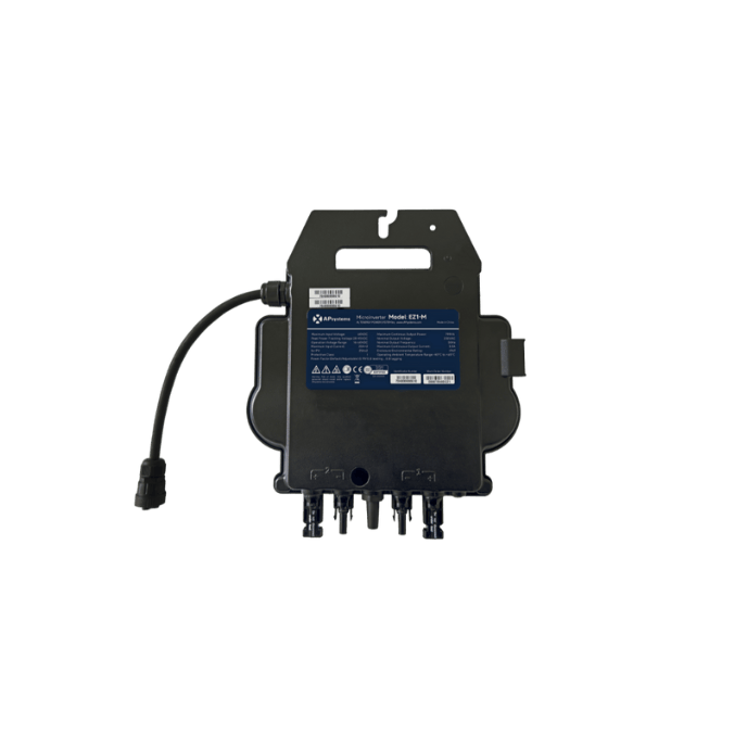 Microinversor APsystems EZ1M 800W para balcón solar