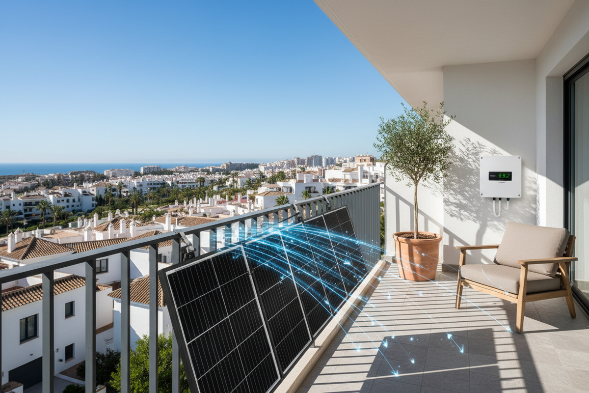 ¿Cuánta electricidad genera realmente un kit solar para balcón?