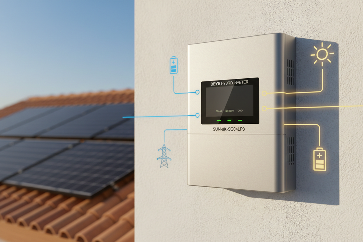 Inversores Híbridos Deye: La Solución Definitiva para Hogares y Empresas con Energía Solar