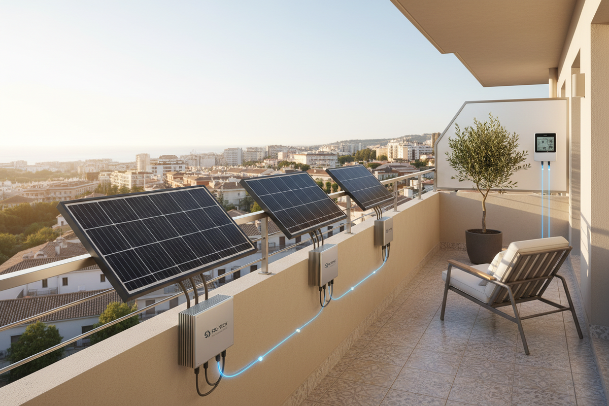 Microinversores para Balcón: Guía Completa APsystems, Hoymiles y Más