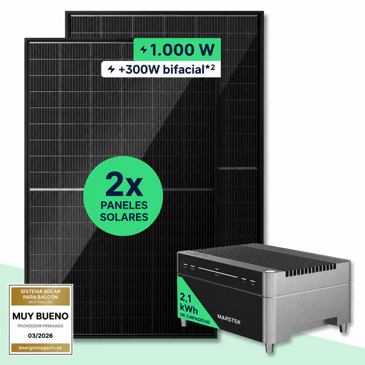 Solfuerza Lite 1.000 W + Marstek Venus A
