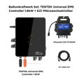 TENTEK Universal EMS Controller 1.6kW + EZ1 Mikrowechselrichter ohne Smart Meter