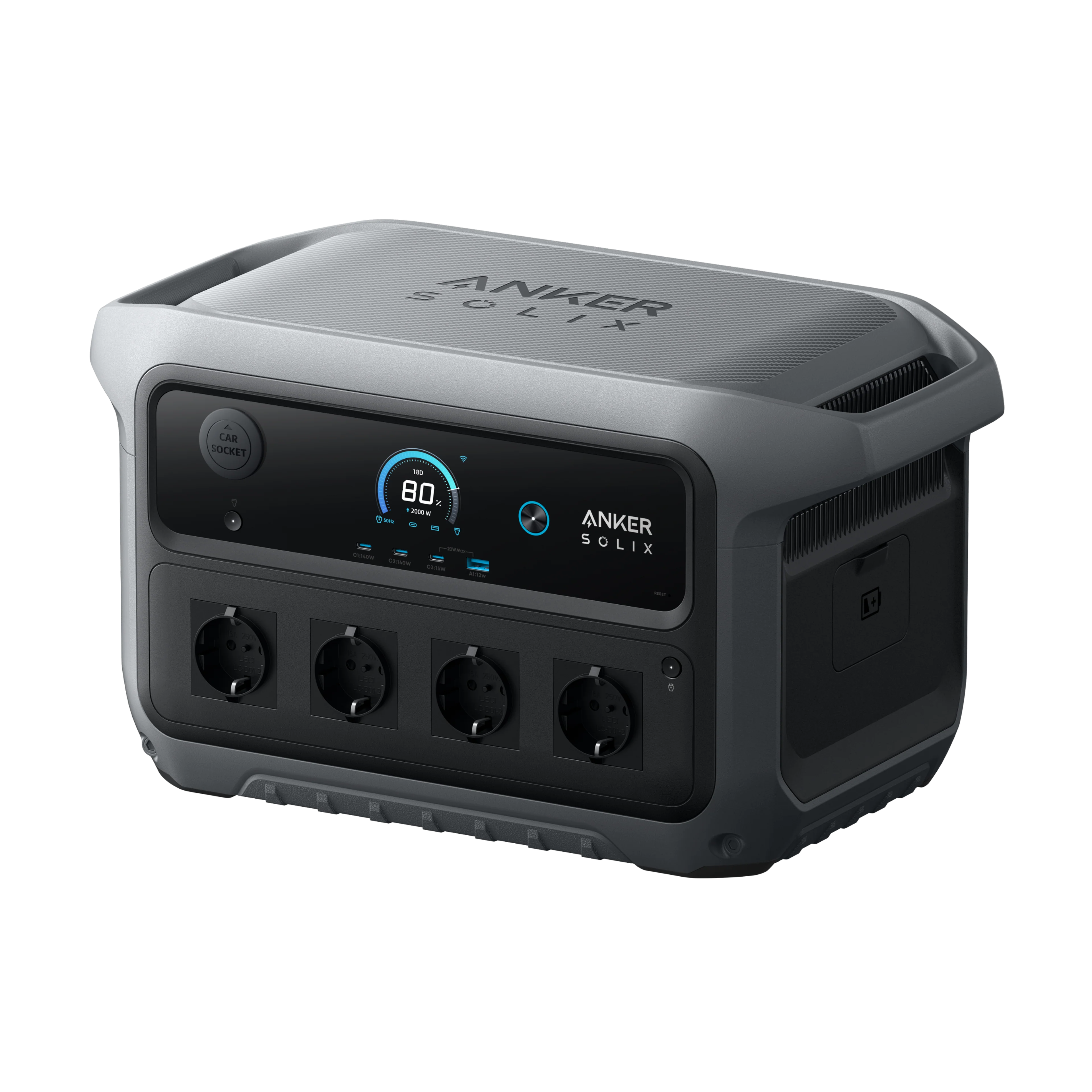 Anker SOLIX C2000 Gen 2 Estación de Energía Portátil
