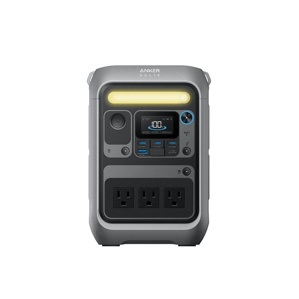 Anker SOLIX C300 entrada solar