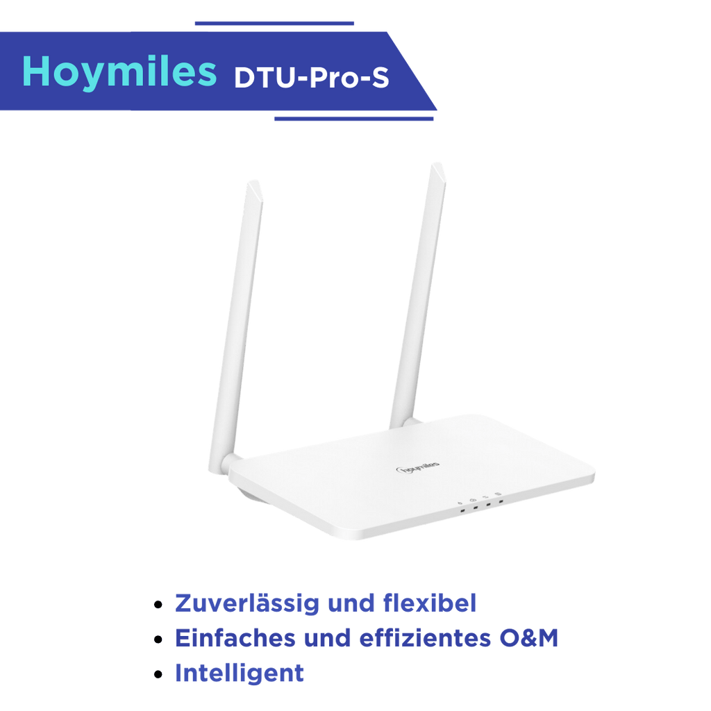 Hoymiles DTU-Pro-S monitorización profesional microinversores HMS HMT