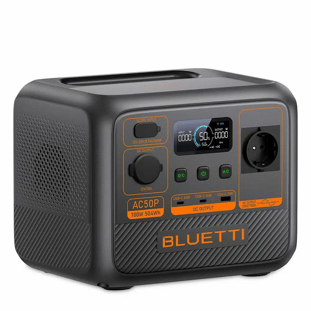 ⚡ BLUETTI AC50P – Energía portátil inteligente para cualquier aventura