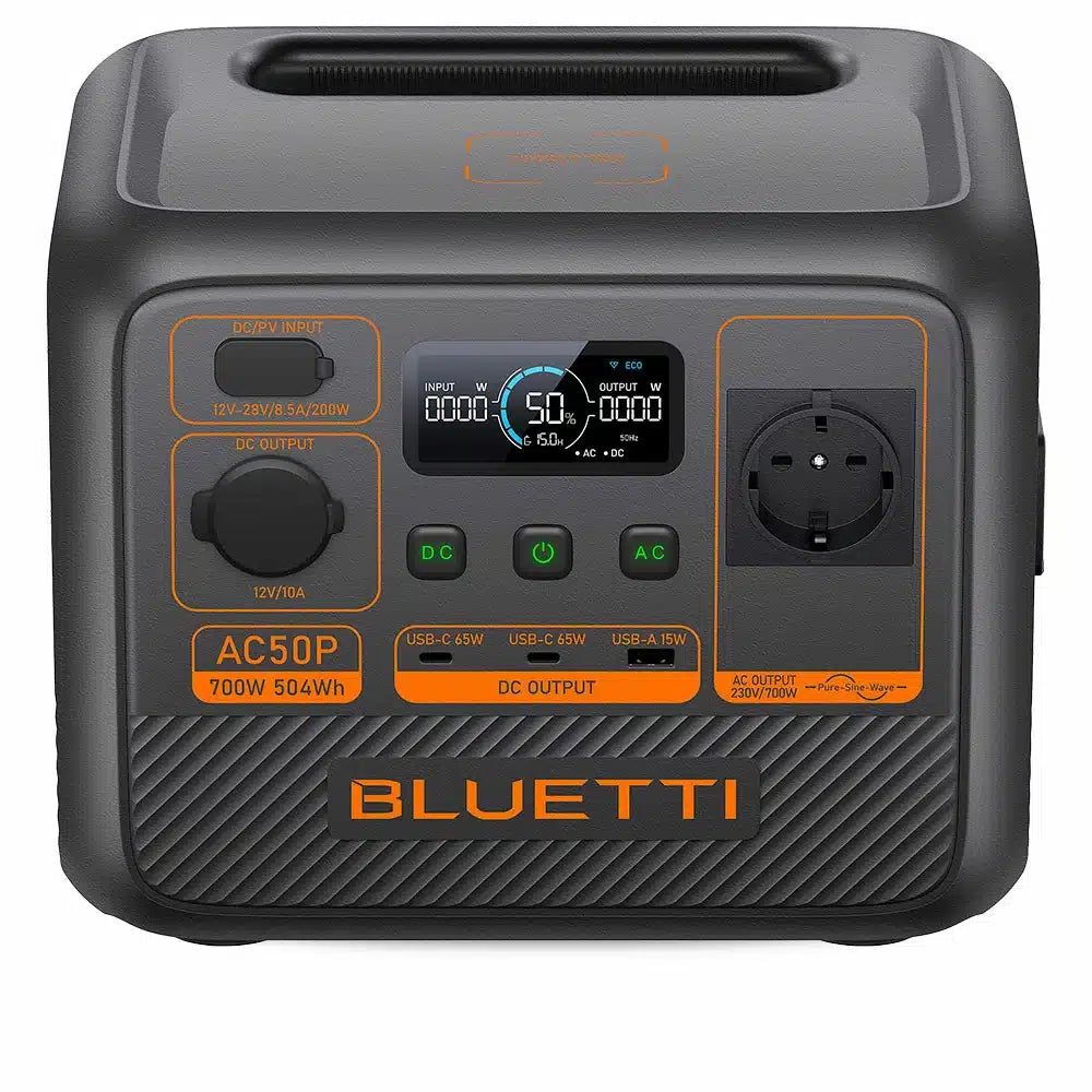 ⚡ BLUETTI AC50P – Energía portátil inteligente para cualquier aventura