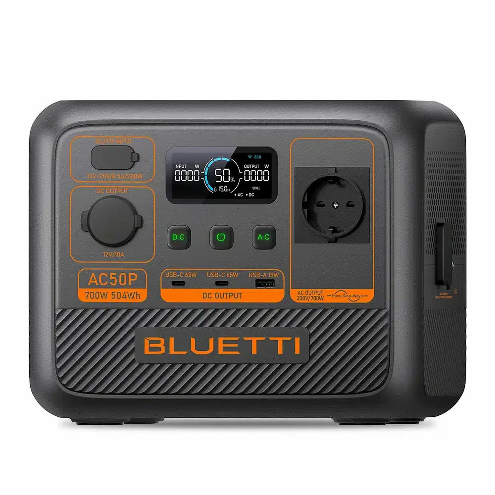 ⚡ BLUETTI AC50P – Energía portátil inteligente para cualquier aventura