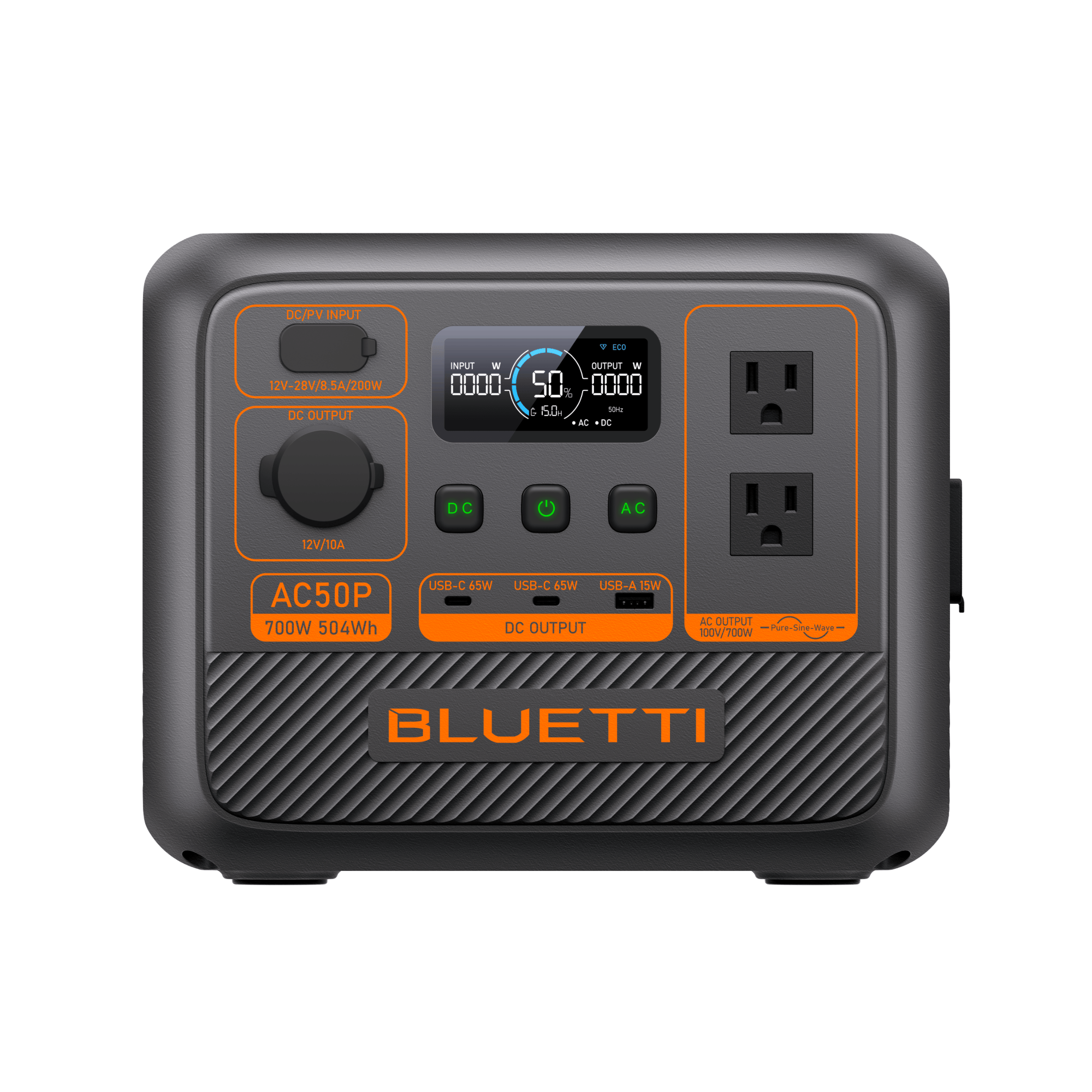 BLUETTI AC50P Estación de Energía Portátil 504Wh