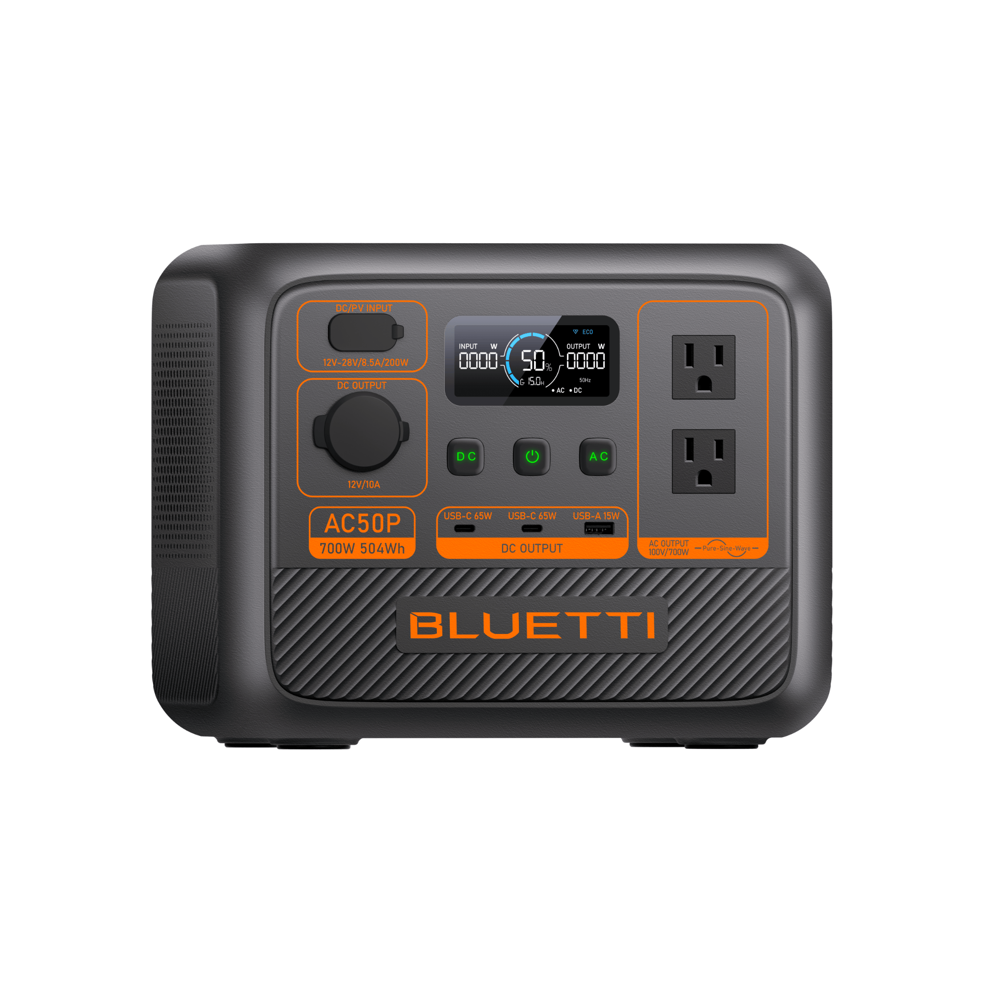 BLUETTI AC50P app y control inteligente