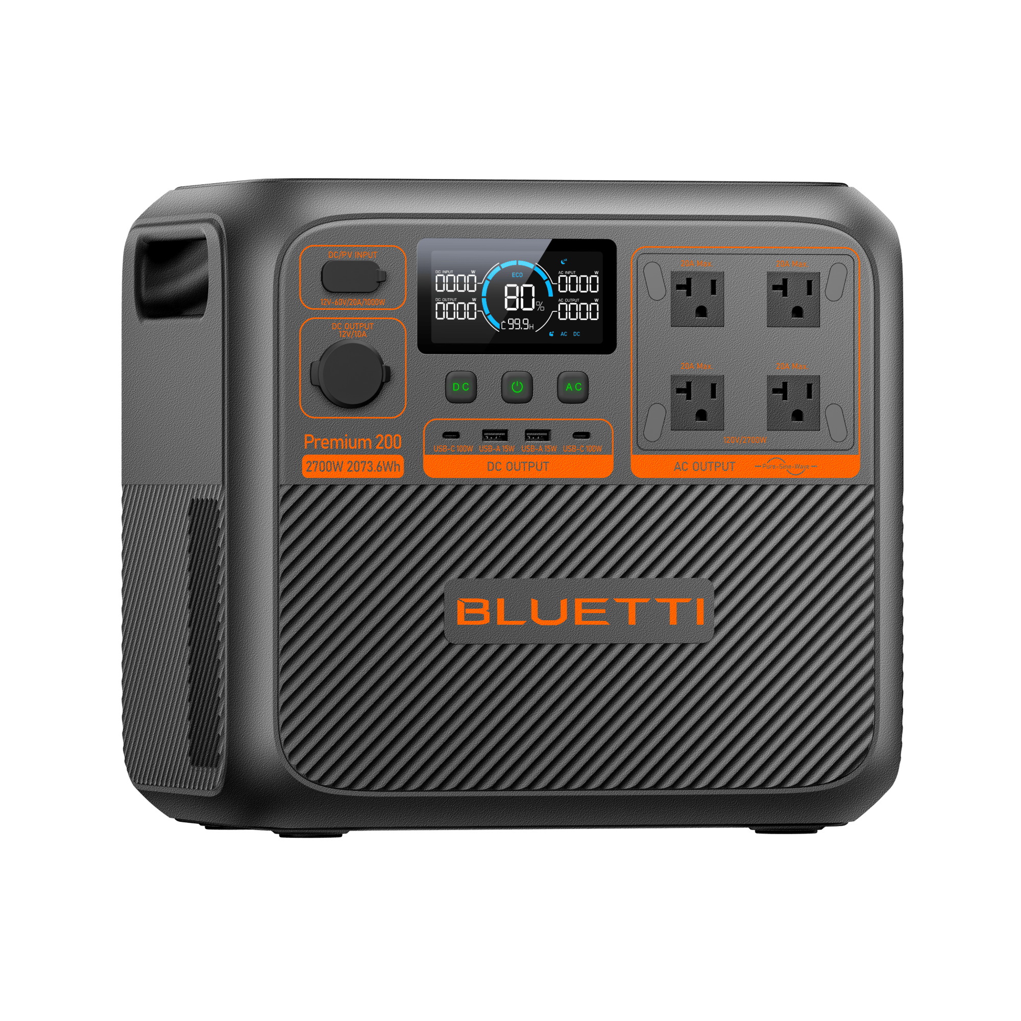 BLUETTI Premium 200 V2 seguridad avanzada