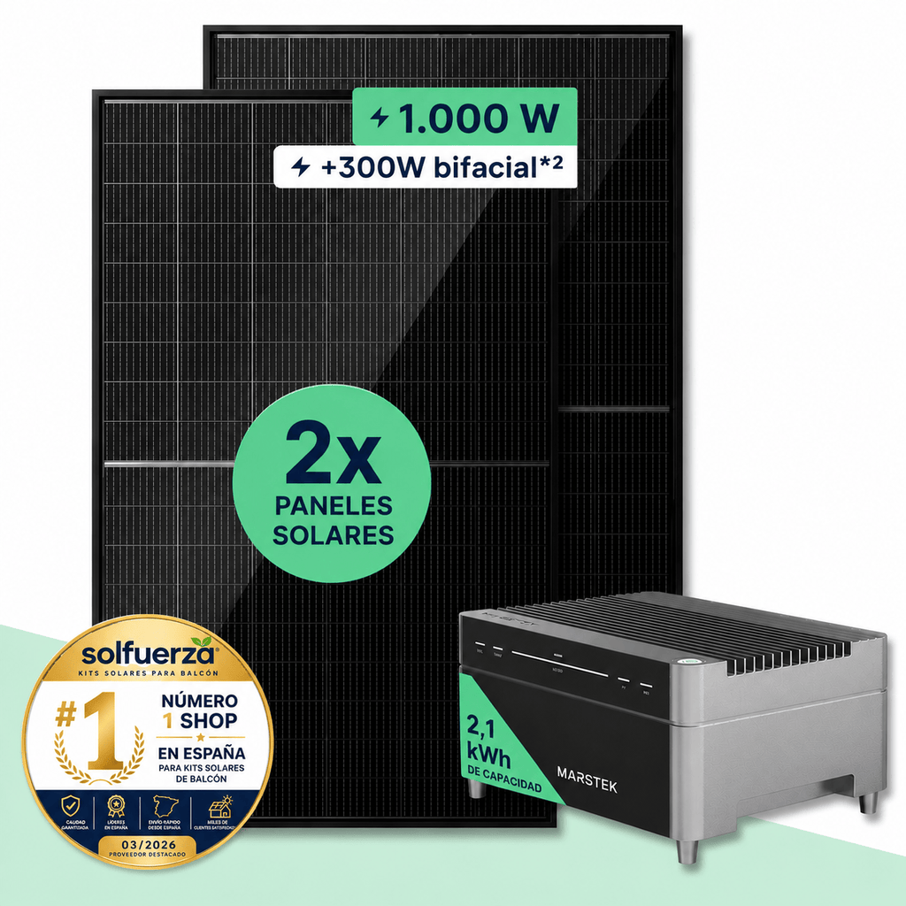 Solfuerza Lite 1.000 W + Marstek Venus A | Plug & Play