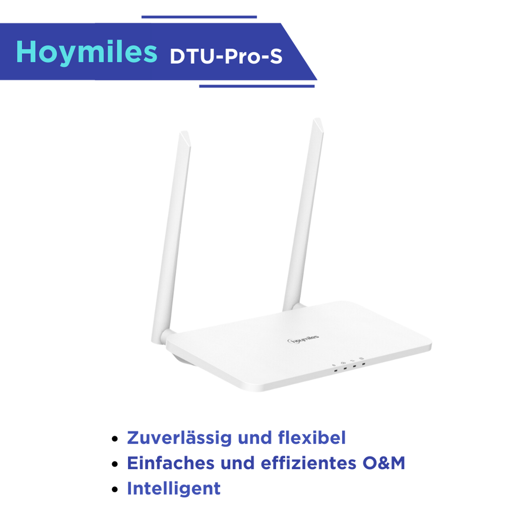 📡 Hoymiles DTU-Pro-S – Monitorización profesional para microinversores Hoymiles