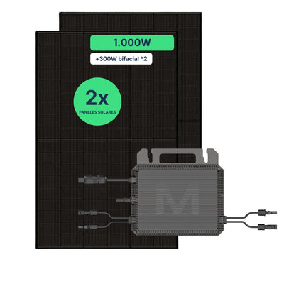 Kit Solar 1000W para Autoconsumo | Plug & Play
