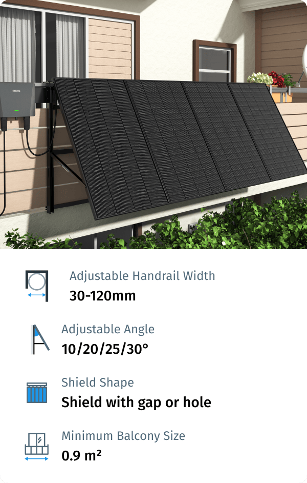 Ray Lite panel solar adicional instalación rápida